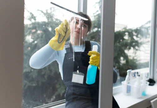 Nettoyage de vitres intérieures et extérieures à Uchacq-et-Parentis